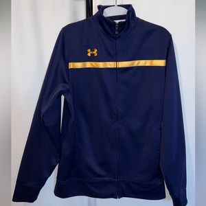 Under Armour track jacket Michigan navy Men’s size S